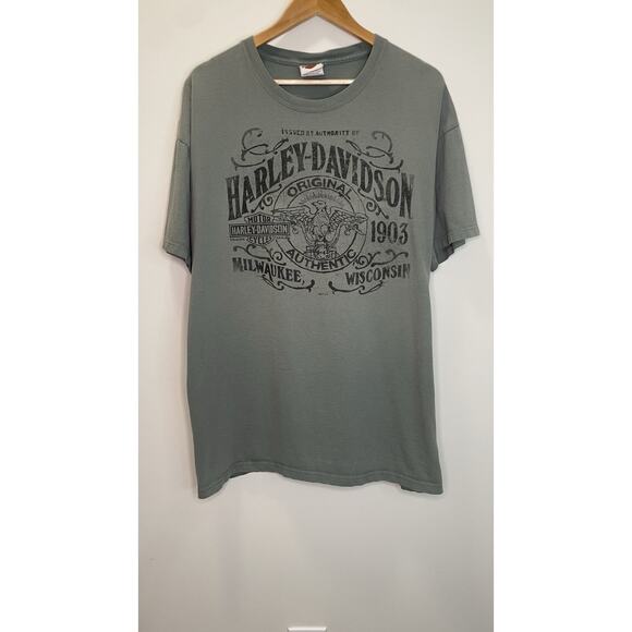 2014 Harley-Davidson 2XL Zion Washington Utah Motorcycle Biker Tee Mountains - Picture 2 of 11